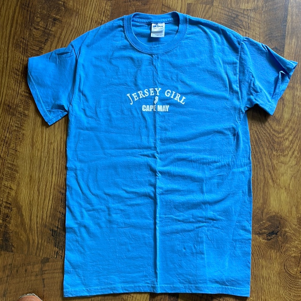 Cape May Jersey Girl 100% Cotton T-ahirt